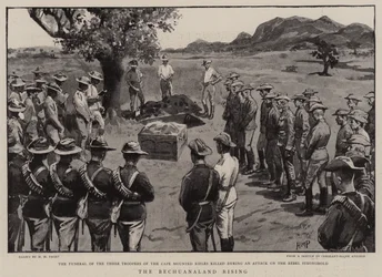 El levantamiento de Bechuanaland